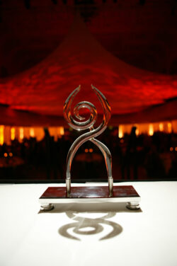 Accident Compensation Corporation healthcare award - glass and stainless steel