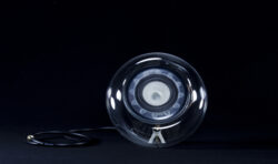 3D printed speaker designed by Simon Ellison , Wellington – diameter 200mm